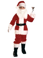 Plush Santa Suit for Kids - Boy's Sizes