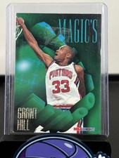 1994-95 NBA Hoops Grant Hill Magic's All-Rookie Team #AR-3 Detroit Pistons