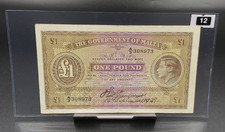 EEBC260712 #MALTA KGVI ONE POUND ,1939