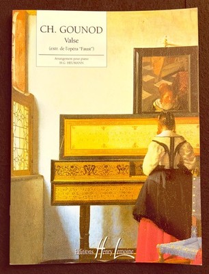 Gounod Faust Waltz Valse - Piano Sheet Music - Heumann - Henry Lemoine
