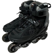 No Fear Rollerblade Performance Inline Skates Black Size UK10