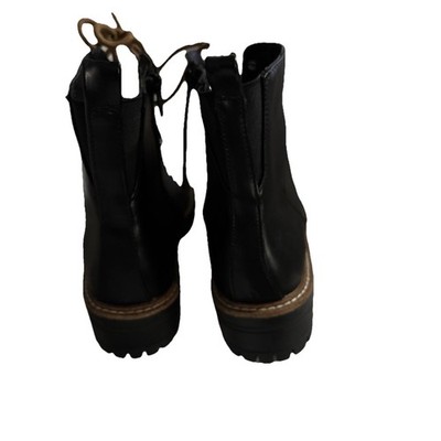Dr. Martens Type, Quad Platform Chelsea Women's Boot - Black, Size 7