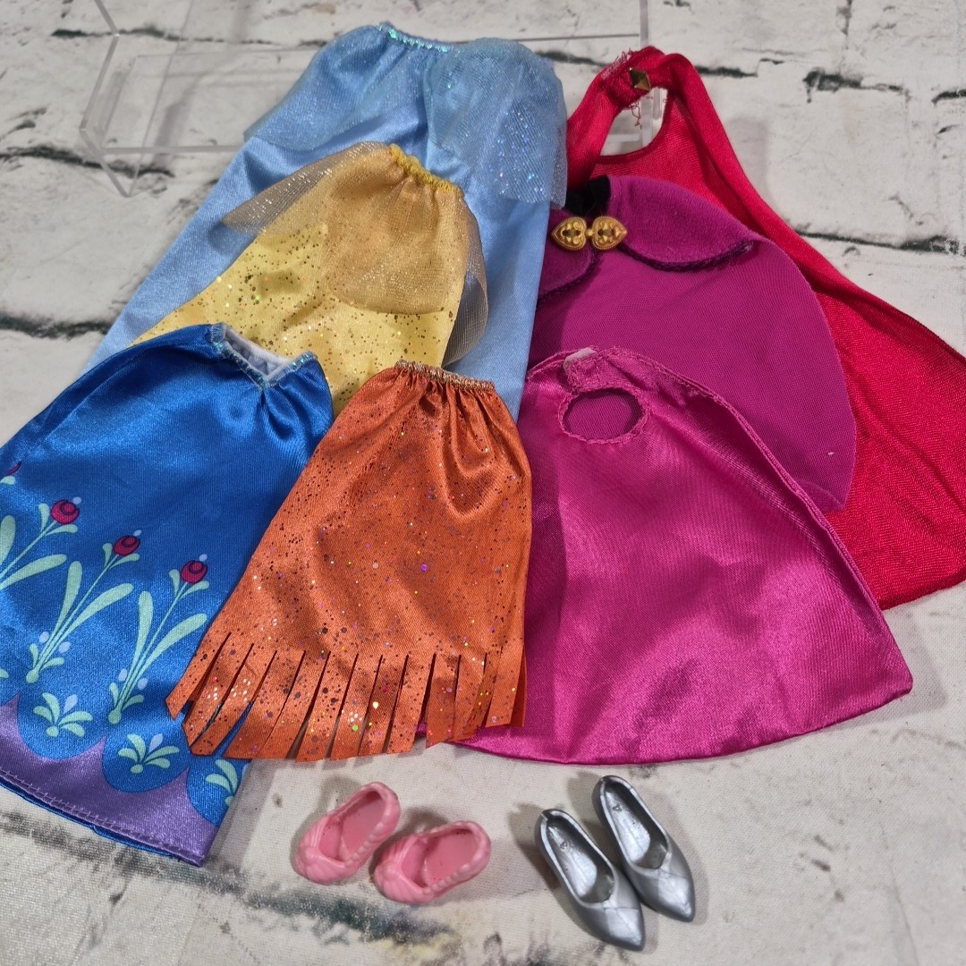 Replacement Clothes Lot Capes Skirts Shoes