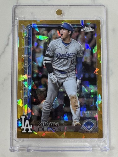 2025 Topps Chrome Sapphire - Shohei Ohtani  Gold Refractor /50