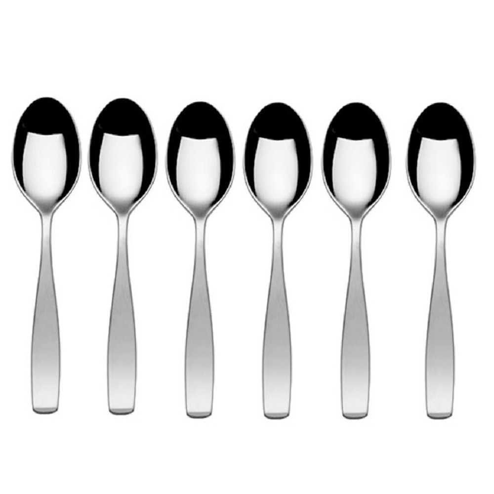 Mikasa Satin Loft 18/10 Stainless Steel Teaspoon (Set of Six
