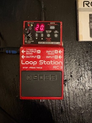 Boss RC-3 73mm x 129mm x 59mm Looper Guitar Effect Pedal - 1lbs
