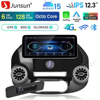 KAM Carplay Android15 Autoradio 6+128GB Für Mercedes Benz Vito W447 2014-23 Navi