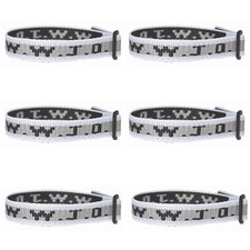 6pcs W.W.J.D.Bracelet Pack,Christian Bracelets,Adjustable Faith Bracelet Webbing