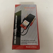 6V 12V Car Battery Load Tester Voltmeter 100Amp Analyzer 5 Seconds Fast Test