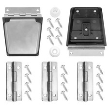 Cooler Hinges  Cooler Latch Stainless Steel Cooler Parts, 2 Cooler Latches a...