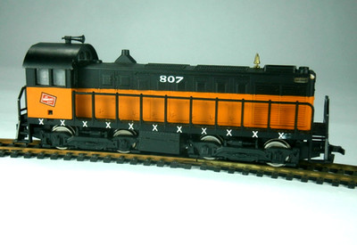 HO Scale AHM Milwaukee Road Diesel Locomotive #807