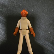 Vintage Star Wars Admiral Ackbar 1982 Hong Kong Kenner Action Figure Tight Joint