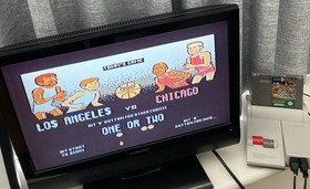 NES ~ ARCH RIVALS ~ Nintendo NES-Q4-AUS Game Cart + Sleeve + Inst + Box Pal A