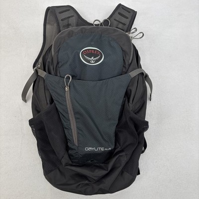 Osprey Daylite Plus 20L Daypack Hiking Backpack Gray / Black H20 Lightweight