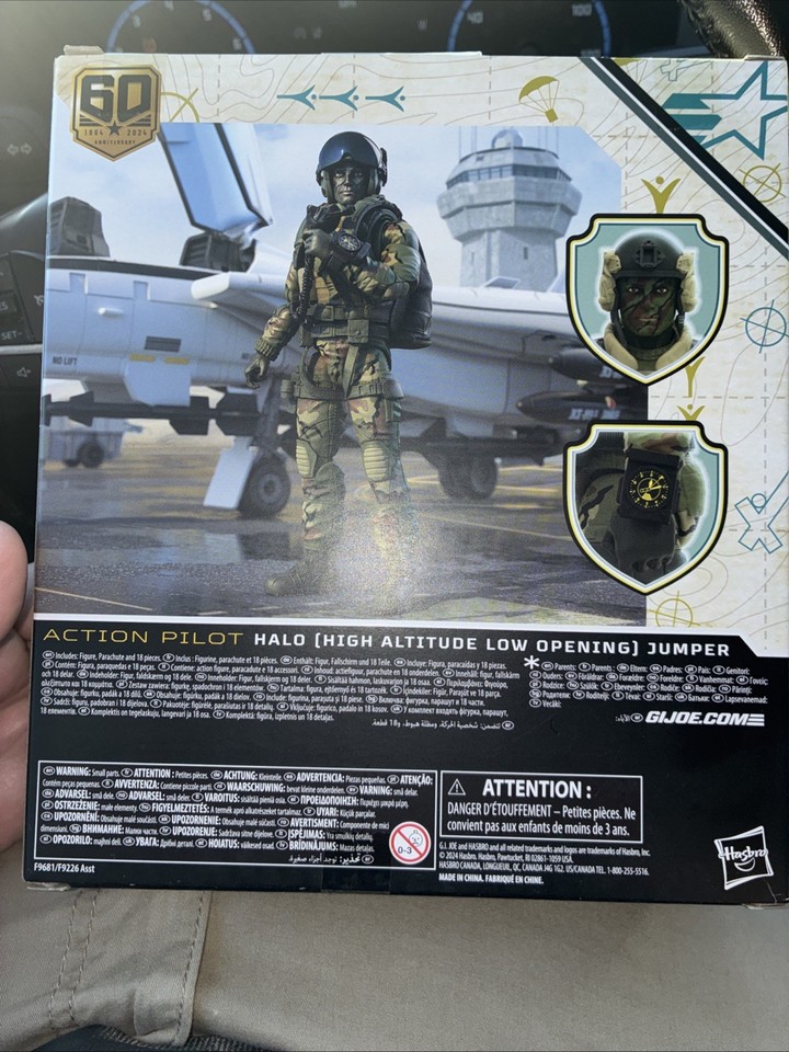 Figurine GI JOE Classified Series ACTION PILOT HALO JUMPER