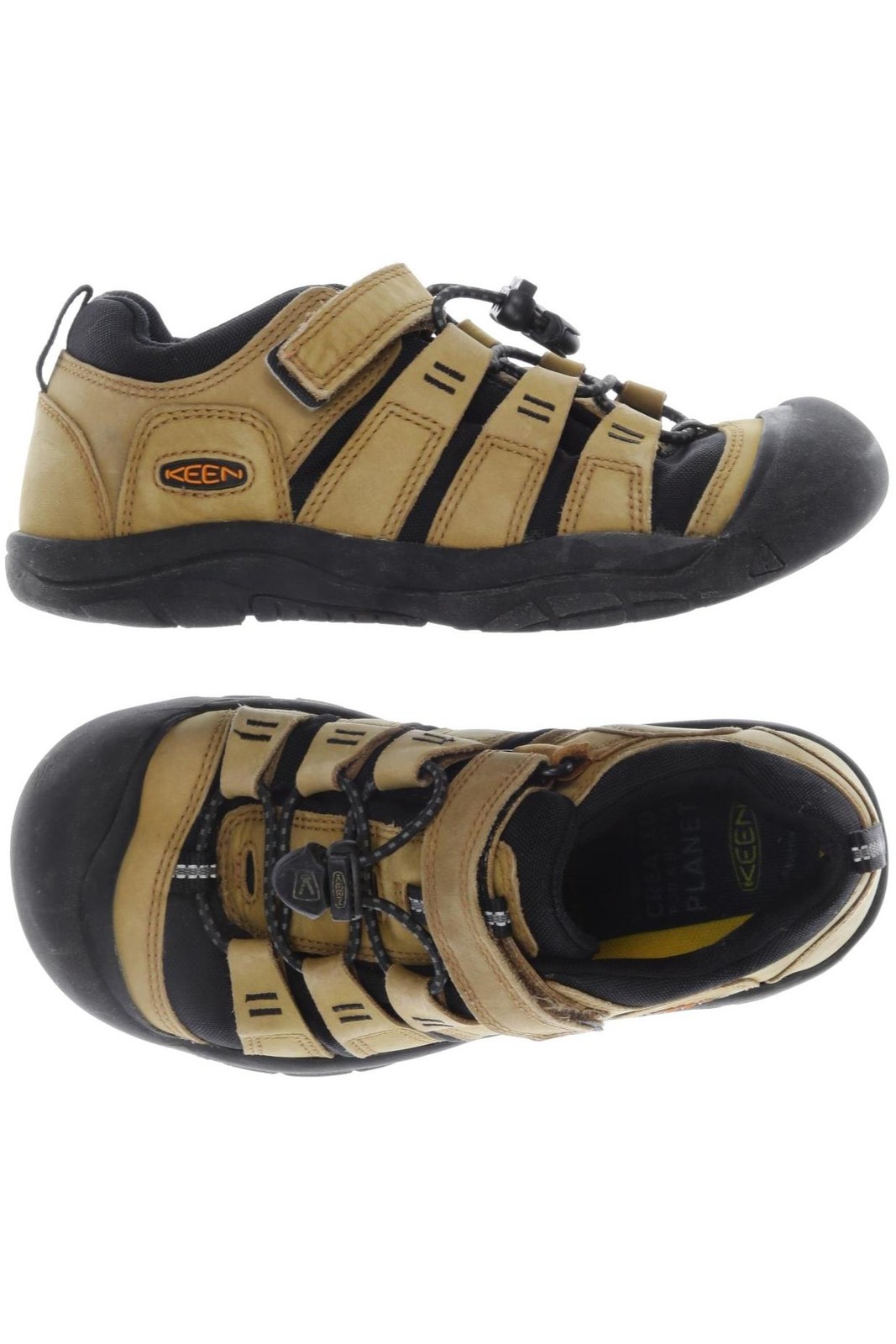 Keen scarpa da bambino ragazzo sneaker sandalo scarpa bassa taglia EU 34 pelle beige #zdrk8fy