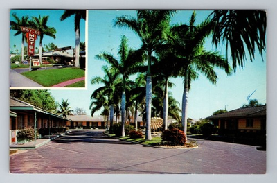 #ad Bradenton FL Florida Boyles Motel Advertising c1964 Antique Vintage Postcard $0.99