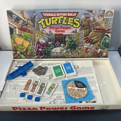 TMNT Teenage Mutant Ninja Turtles Pizza Power Game 1987 US