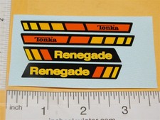 Tonka Jeep Renegade Replacement Sticker Set TK-301