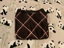 Vince Camuto Women’s Dress Size 4 Black Pink Diamond Skater