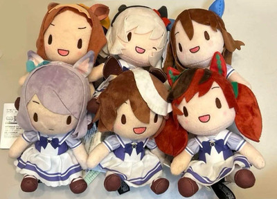 Umamusume Pretty Derby fuwapuchi Plush vol.7 & 8 Toy Doll complete Set 6 SEGA