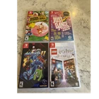 Nintendo Switch Lot Super Monkey Ball,MegaMan 11,LEGO HarryPotter,Just Dance2020