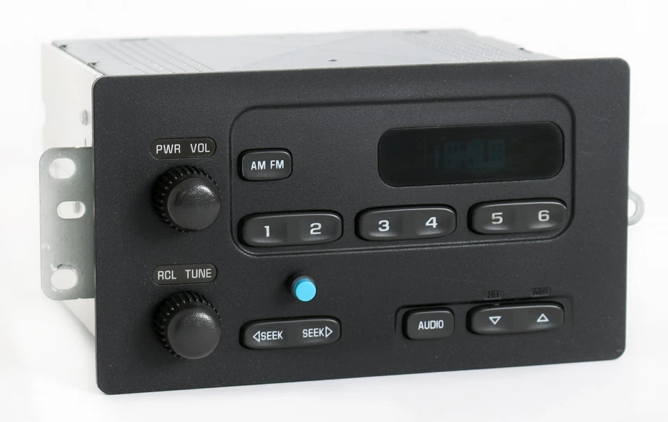 Camión Chevy GMC 2003-2008 radio AM FM con música Bluetooth OEM 15131157 Foto 3 de 4