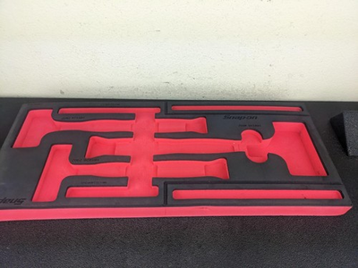 #ad #bn060 Snap On Tools NEW FMHBFE02B Red Foam for 202448 Ounce Soft Grip Hammers $149.95