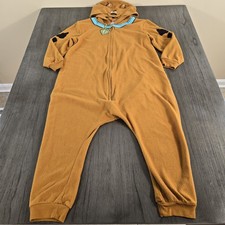 Scooby-Doo Unisex Medium 8 Hooded Union Suit Costume Pajama Sleeper