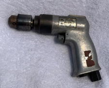 Vintage Central Pneumatic Air Drill With Chuck Key Vintage Central Pneumatic Air Drill With Chuck Key
