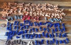1/72 toy soldiers french foreign legion zulus ancients_ romans joblot plastic