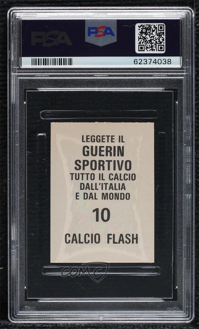 1981 Calcio Flash '82 Diego Maradona #10 PSA 2 0o5i view 2