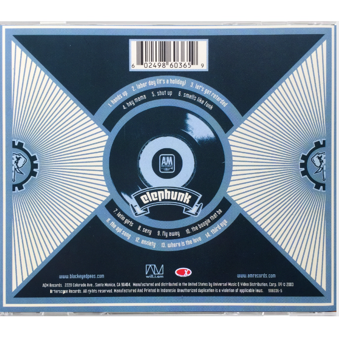 The Black Eyed Peas CD Elephunk eBay
