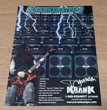 DIMEBAG DARRELL of DAMAGEPLAN PANTERA - KRANK...