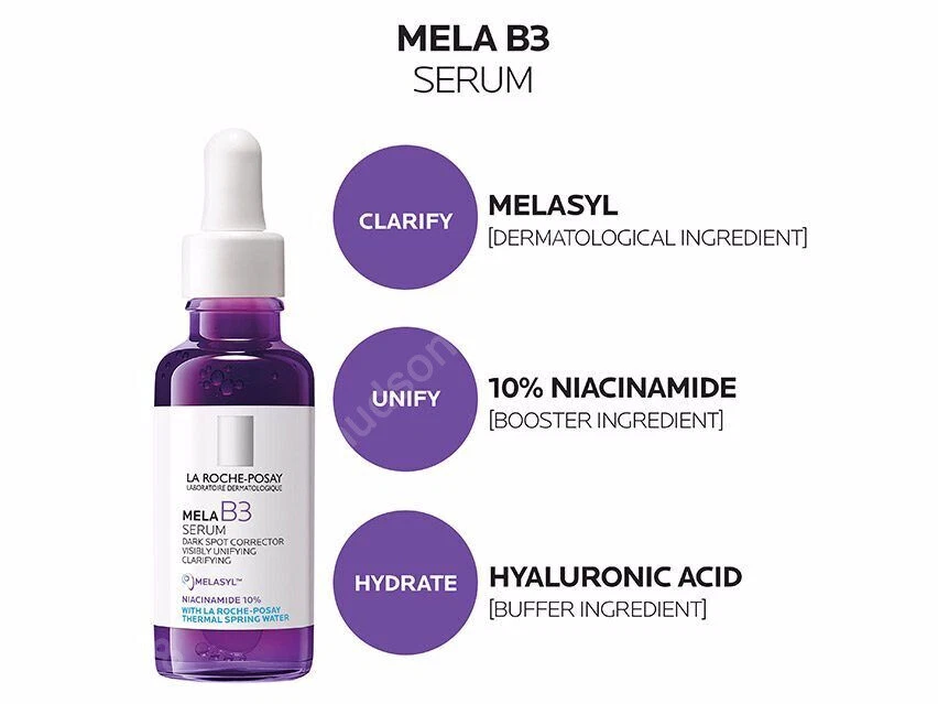 La Roche-Posay MELA B3 Anti-Dark Spot Serum for Hyperpigmentation 30ml NEW-AU - image 3 of 4