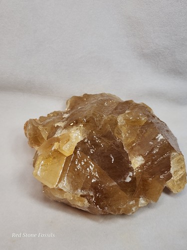 Deep Honey Calcite Chunk - Picture 1 of 7