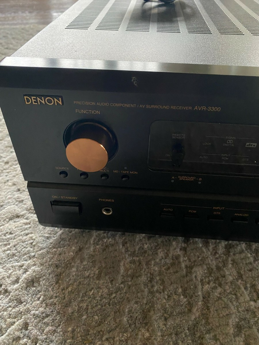 Amplificateur Home Cinéma Denon AVR-3300 – Occasion Fonctionnel