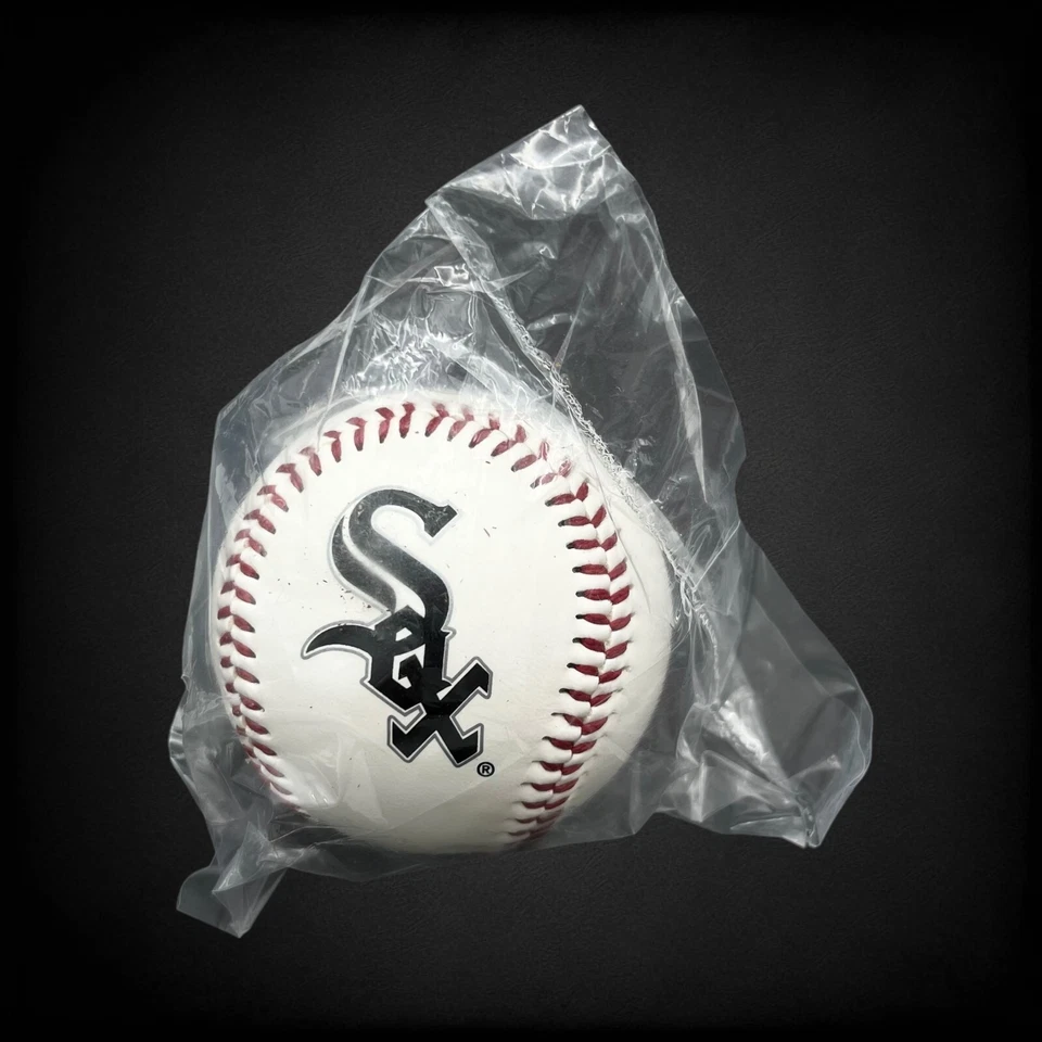 Chicago White Sox Oficial MLB Béisbol Gene A. Budig Rawlings Nuevo de Lote Antiguo en Bolsa Foto 2 de 4