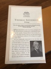 New Wrapped Collectors EDITION Thomas Jefferson Writings Library of America