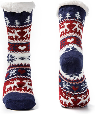 Calze Antiscivolo Donna Invernali Pantofole Calde Imbottite