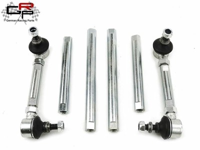 2 x adjustable coupling rods pendulum supports shortened for Seat Ibiza type 6L & 6J