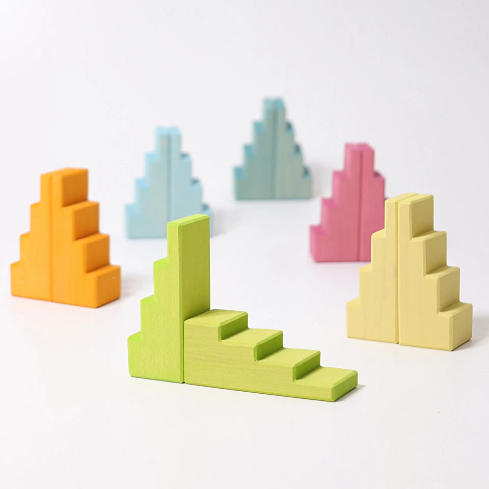 Grimm´s Grimm Treppendächer Regenbogen / Pastell / Auswahl NEU/OVP - Bild 2 von 2