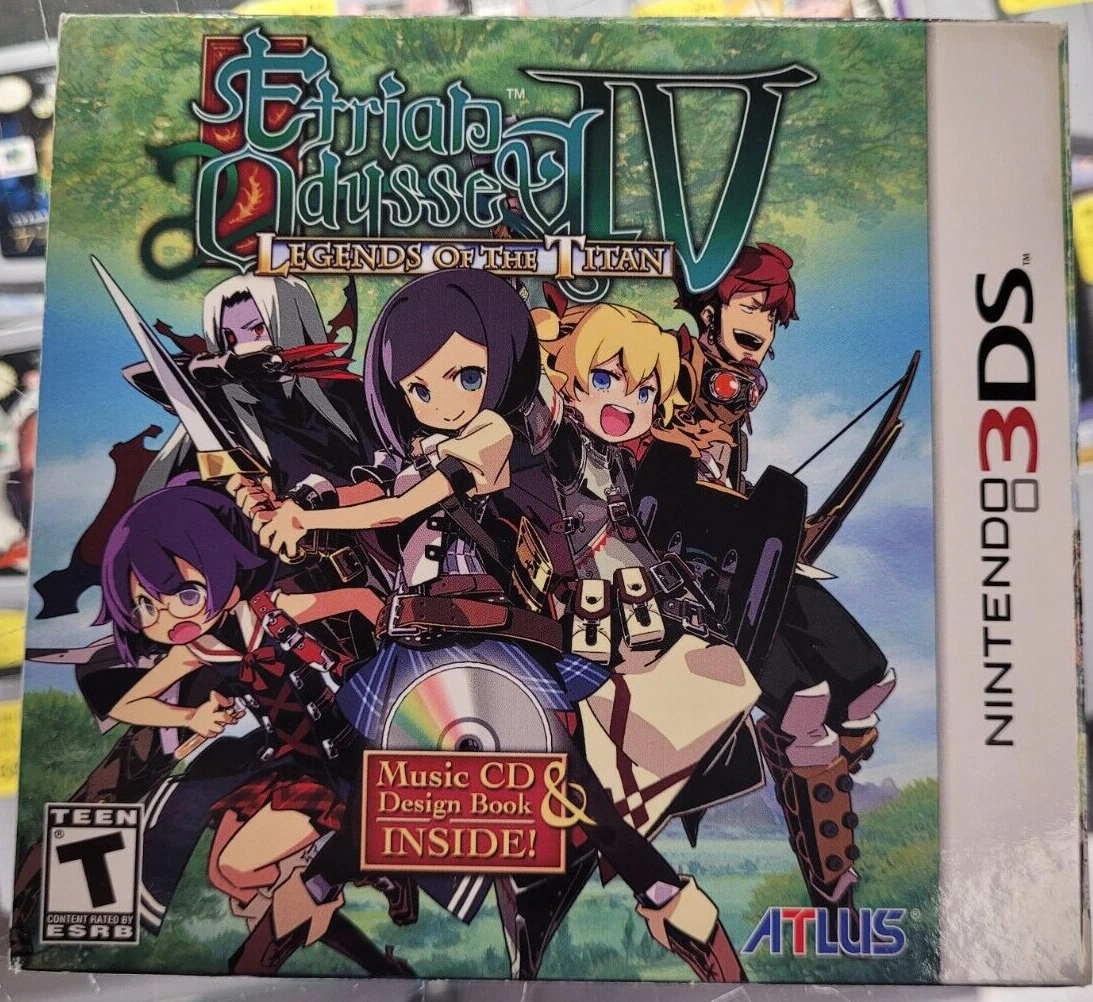 Etrian Odyssey IV: Legends of the Titan 2013 Video Games for sale