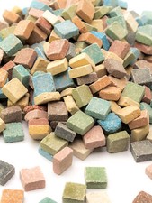 Kamienie mozaikowe bizantyjskie kolorowe mix - 10x10x4mm (20,50 EUR/kg)