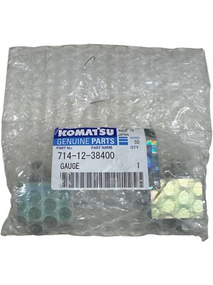 Genuine Komatsu 714-12-38400 Gauge **SALE**