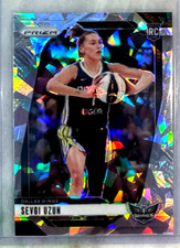 Sevgi Uzun Rookie Card 2024 Panini Prizm WNBA Cracked Ice Prizm RC-#92 Wings