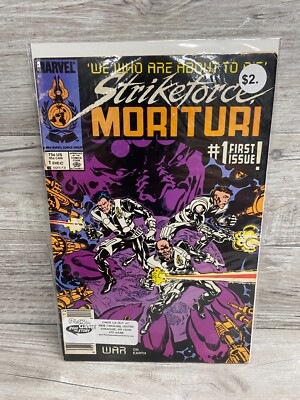 Marvel Comics Strikeforce Morituri #1 Copper Age December 1986 Comic Book