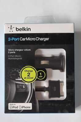 Belkin KFZ Ladegerät 2-Port Car Charger iPhone iPad