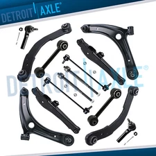 14pc Front Rear Control Arms Tie Rods Sway Bars for Dodge Caliber Jeep Compass