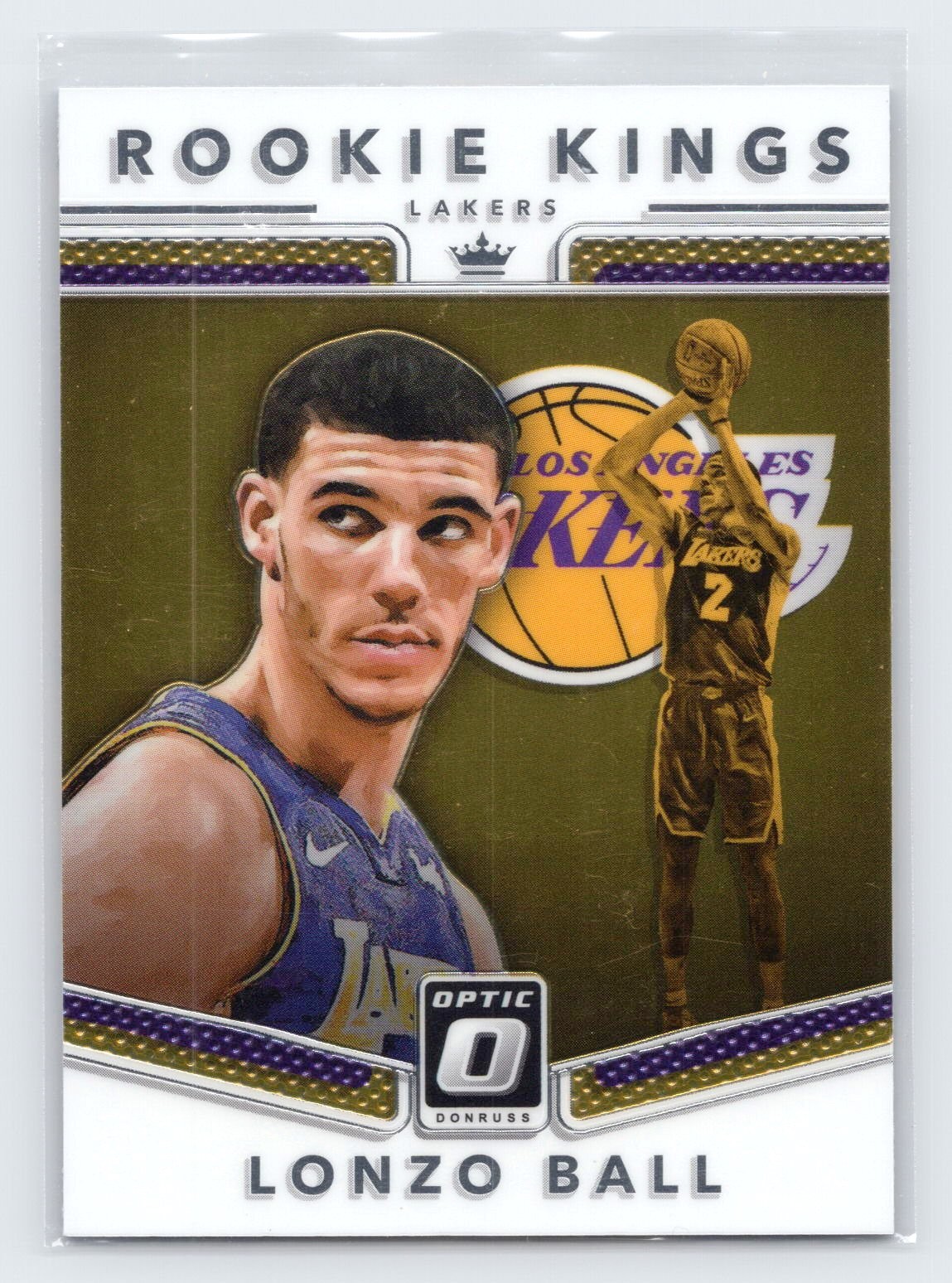 2017-18 Donruss Optic #2 Lonzo Ball Rookie Kings